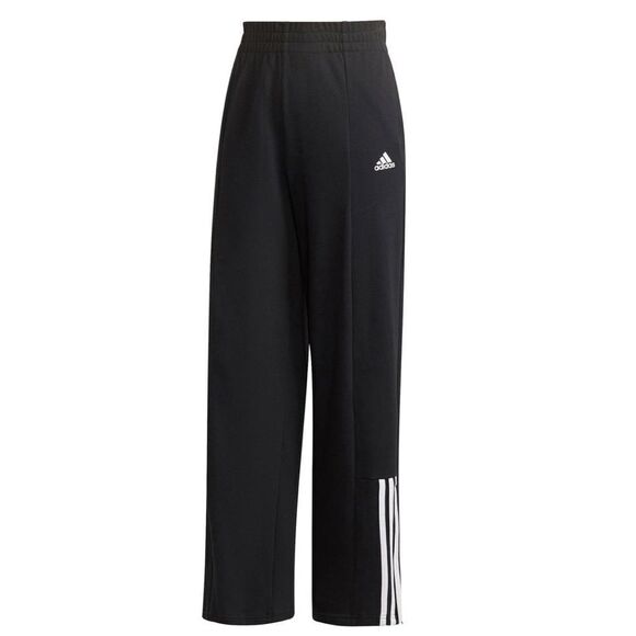 Adidas essentials wide leg  3 stripe pants - Picture 1 of 3